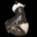 Beautiful Panda Lomonosov porcelain figurine