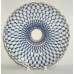 Gold Cobalt Net Cake Dish Russian Lomonosov porcelain