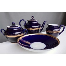 This elegant porcelain tea set with a magnificent original design will complement any meal - whether it is an ordinary tea party with friends or a hol