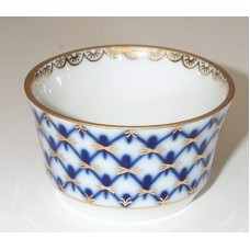 Open Salt Gold Cobalt Net Lomonosov porcelain