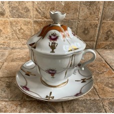 LFZ Teacup with lid and teapot, rare USSR, Excellent.