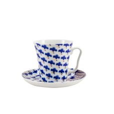 Cup (goblet) with saucer, Leningrad design Okinawa, IFZ, NEW.