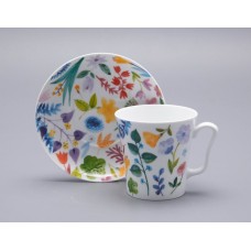 Cup (goblet) with saucer, Leningrad design Primavera, IFZ, NEW.