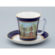 Cup (goblet) with saucer, Leningrad design, Porfiry vase, IFZ, NEW