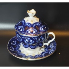 Cup with saucer and lid, LFZ