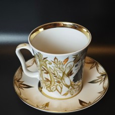 Cup and saucer, Leningrad design 