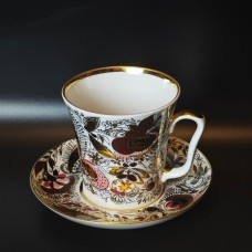 Cup and saucer, Leningrad design 