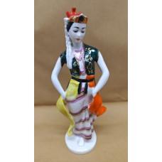 Oriental dancer USSR rare LZFI porcelain porcelain figurine 1950s
