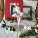 Ballerina 1950s USSR rare LZFI porcelain figurine