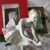 Ballerina 1950s USSR rare LZFI porcelain figurine