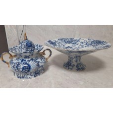 Sugar bowl and fruit bowl 
