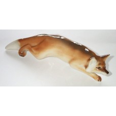 Fox Russian Lomonosov porcelain figurine