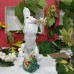 The trumpeter hare USSR Lomonosov porcelain figurine 1950s