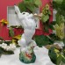 The trumpeter hare USSR Lomonosov porcelain figurine 1950s