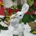 The trumpeter hare USSR Lomonosov porcelain figurine 1950s
