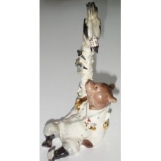 Wonderful figurine was made at the former Kornyloff Porcelain Factory in St-Petersburg, Russia. The Kornyloff factory, started in 1835 by two brothers