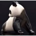 Beautiful Panda Lomonosov porcelain figurine