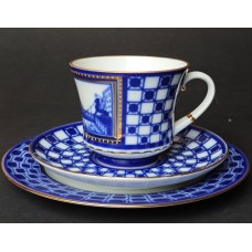 Cup, saucer & plate, 