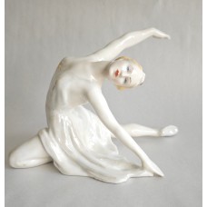 Ballerina USSR LZFI porcelain figurine 1950s