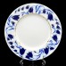 Cobalt Gold cup, saucer and plate Bluebells Lomonosov porcelain