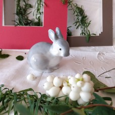 USSR 1950' Rabbit porcelain figurine