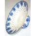 Amazing Cobalt Gold Centerpiece Bowl Basket Lomonosov porcelain