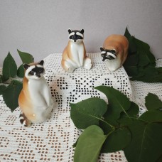 Three raccoons porcelain LFZ USSR