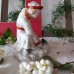 USSR 1950s Prince Ivan and Tsarevna-Frog LZFI porcelain figurine