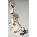 Bear-General USSR LZFI porcelain figurine 1950s