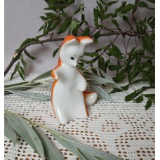 Porcelain figurine of a Fox Cub, Townswoman.