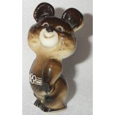 Lomonosov Misha Bear 1980 Olympic USSR