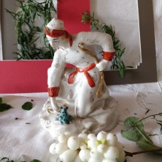 USSR 1950s Prince Ivan and Tsarevna-Frog LZFI porcelain figurine