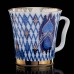 Cobalt Gold Mug and Saucer Church Russian Imperial Lomonosov PorcelainIt was made in the Lomonosov Porcelain Factory in St. Petersburg, Russia former