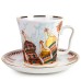Mug and Saucer Church of the Savior on Blood Imperial Lomonosov Porcelain