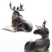 Large Resting Moose Lomonosov porcelain figurine