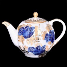 This elegant porcelain teapot 