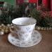 Bone china Cup and Saucer 