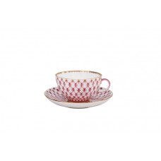 This colorful porcelain tea cup with a magnificent original design will complement any meal - whether it is an ordinary tea party with friends or a ho