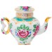 Rare Teapot Russian Imperial Lomonosov Porcelain
